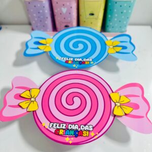 Bala divertida Dia das crianças