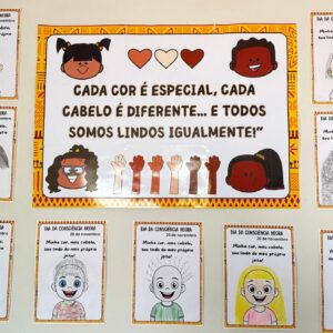 Painel interativo - Consciência Negra