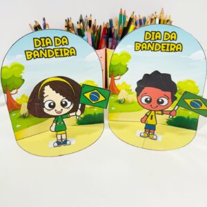 Cenário 3D - Dia da Bandeira