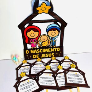 História na sacola: Nascimento de Jesus