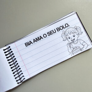 Caderninho de leitura FRASES
