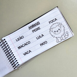 Caderninho de leitura PALAVRAS