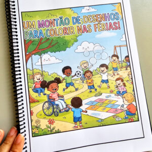 E-book um montão de desenhos para colorir