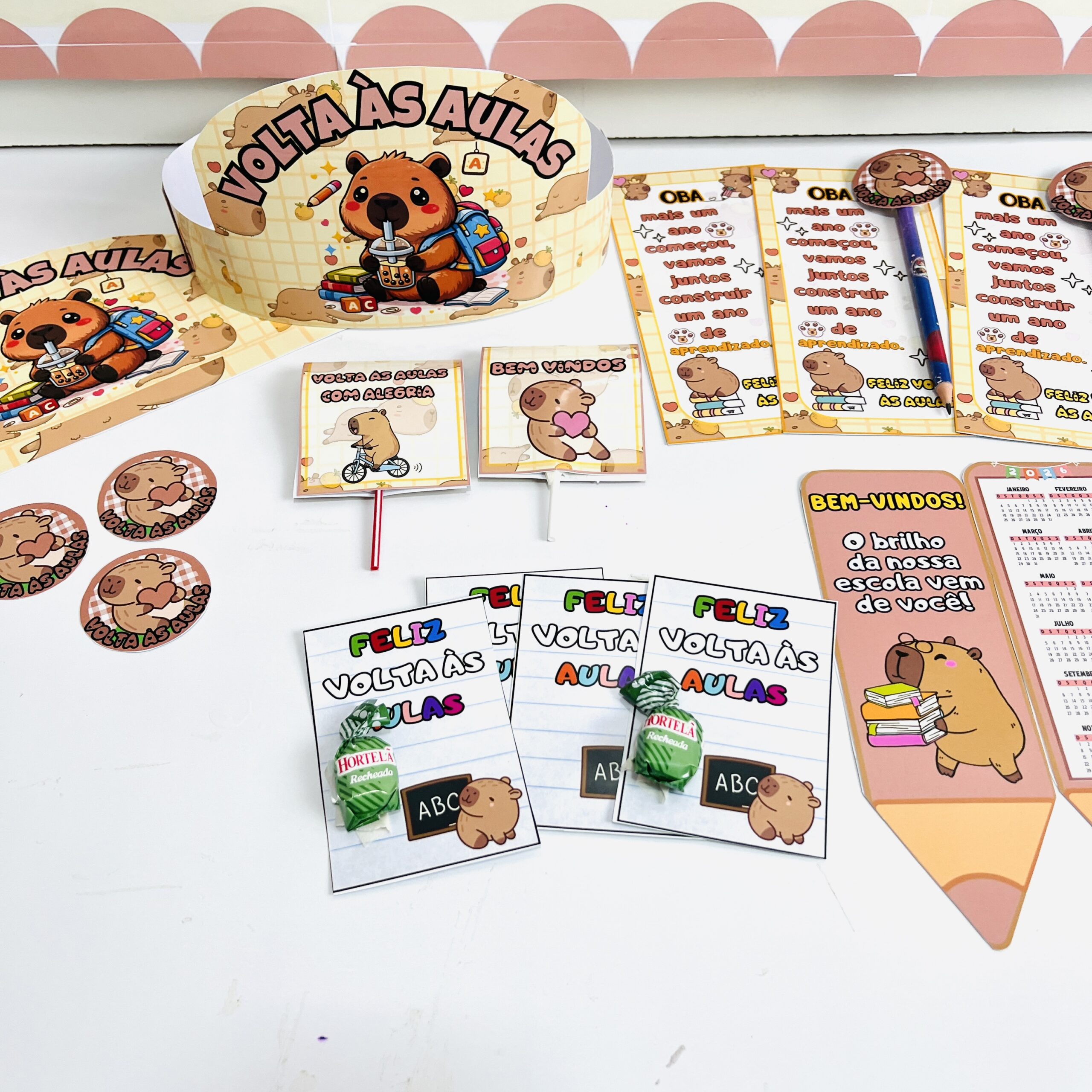 Kit volta às aulas - Capivara - Imagem 7