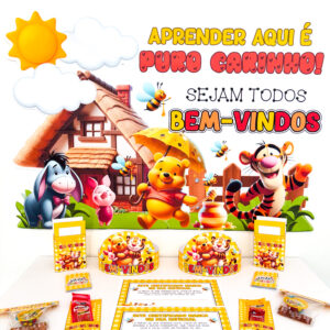 Volta às aulas - Ursinho Pooh